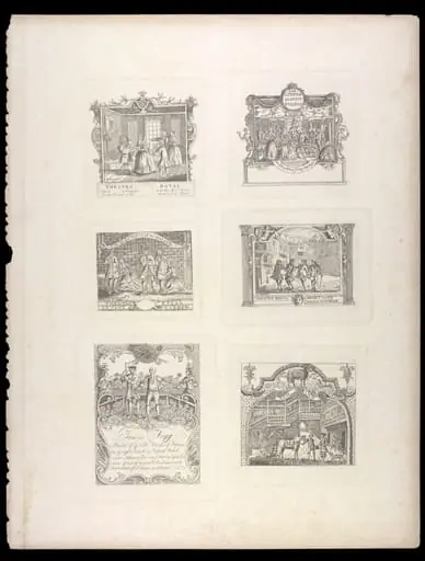 H Beard Print Collection, by William Hogarth