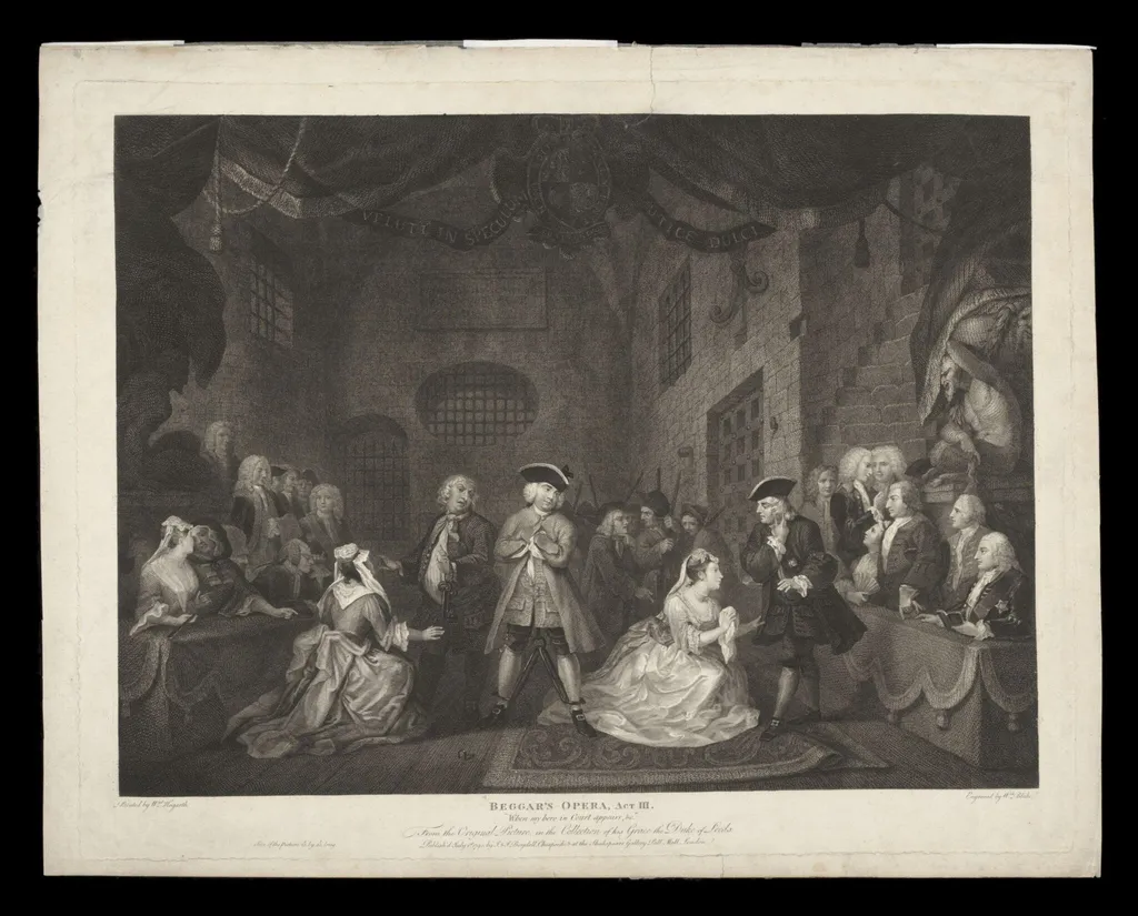 H Beard Print Collection, by William Hogarth, 1