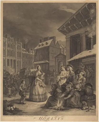 Morning, by William Hogarth