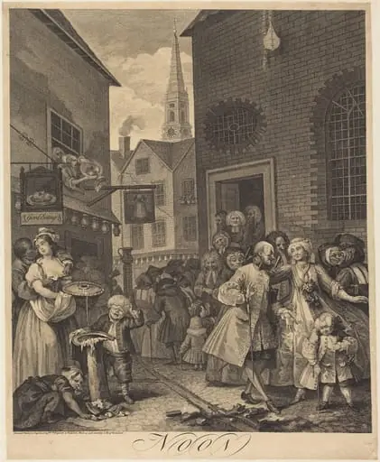 Noon, by William Hogarth