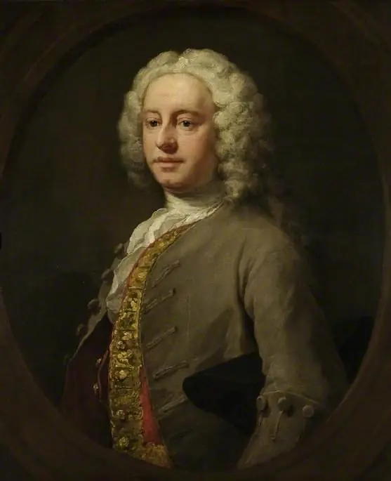 Portrait of an Unknown Man, by William Hogarth