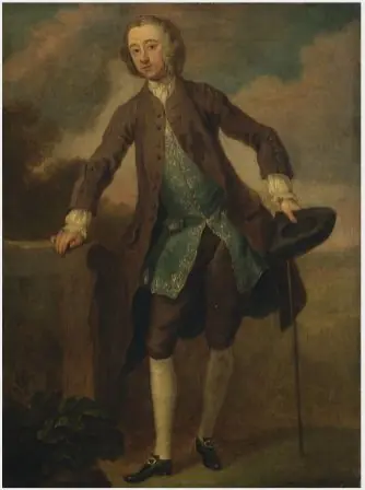 Portrait of Gustavus Hamilton, 2nd Viscount Boyne (1639-1723), by William Hogarth