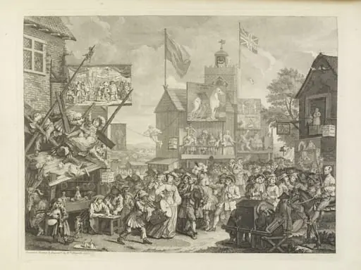 Southwark Fair, by William Hogarth