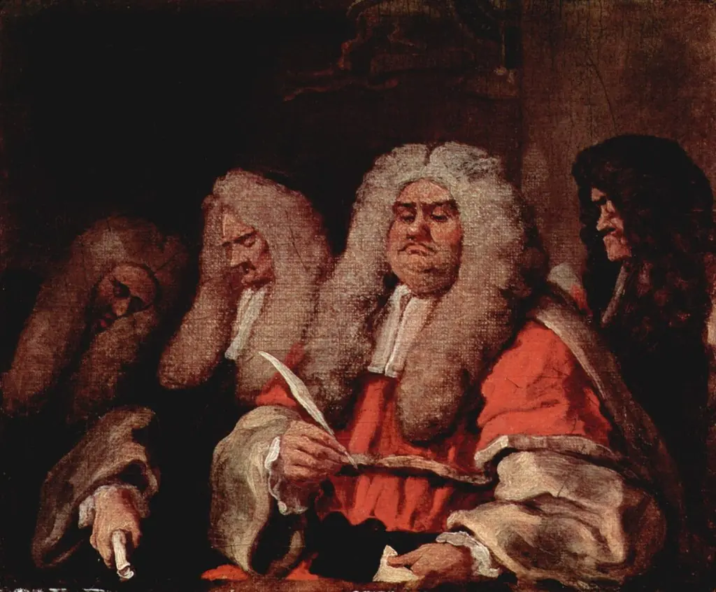 The Bench, by William Hogarth