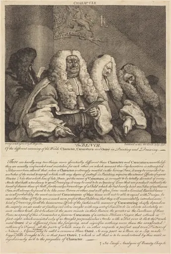The Bench, by William Hogarth
