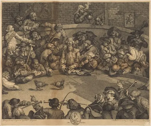The Cockpit, by William Hogarth