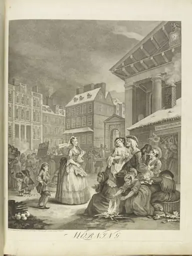 The Four Times of the Day, by William Hogarth
