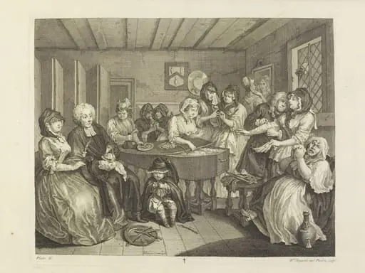 The Harlot's Progress, by William Hogarth