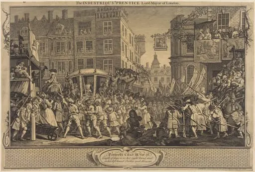 The Industrious 'Prentice Lord-Mayor of London, by William Hogarth