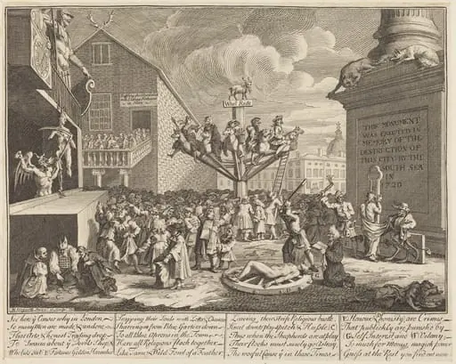 The South Sea Scheme, by William Hogarth