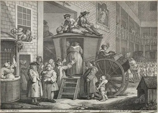 The Stage Coach, by William Hogarth