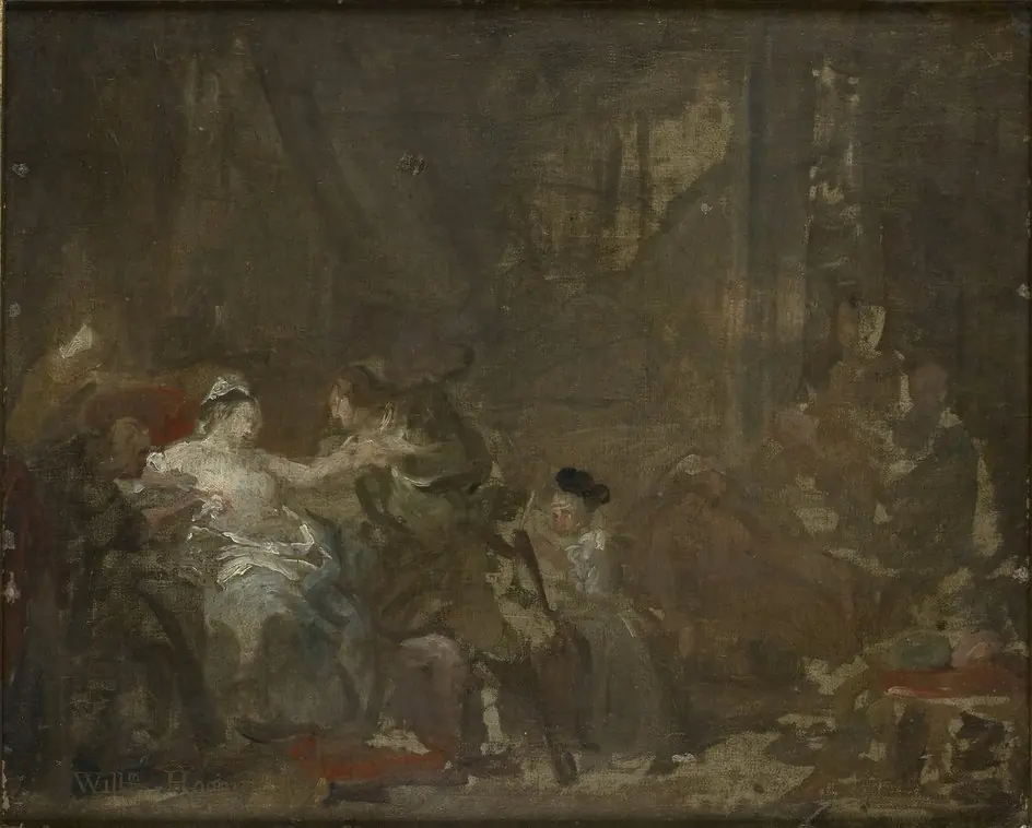 The Suicide of the Countess, by William Hogarth