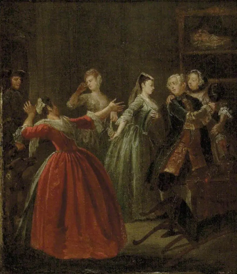 The Theft of the Watch, by William Hogarth