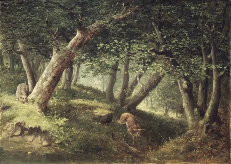 In the Forest, by William Holbrook Beard