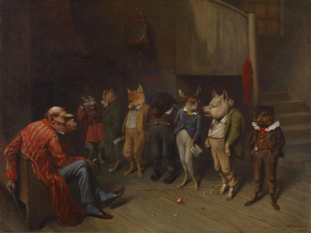 School Rules, by William Holbrook Beard