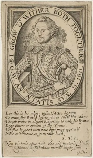 George Wither, by William Hole