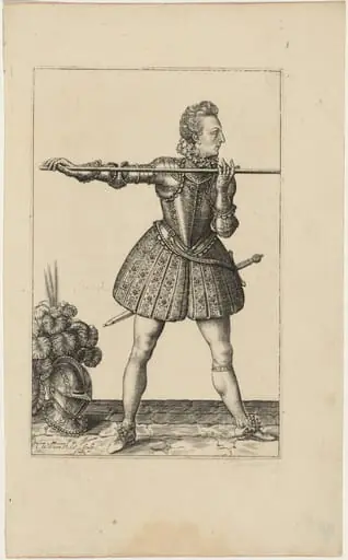 Prince Henry With the Pike, by William Hole