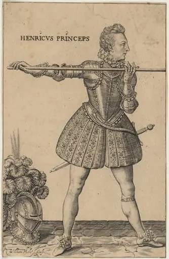 Prince Henry With the Pike, by William Hole