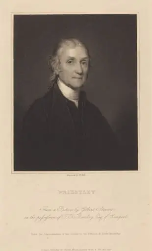Priestley, by William Holl I