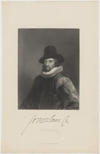 Sir Francis Bacon, by William Holl I