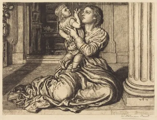 The Father's Leave-Taking, by William Holman Hunt
