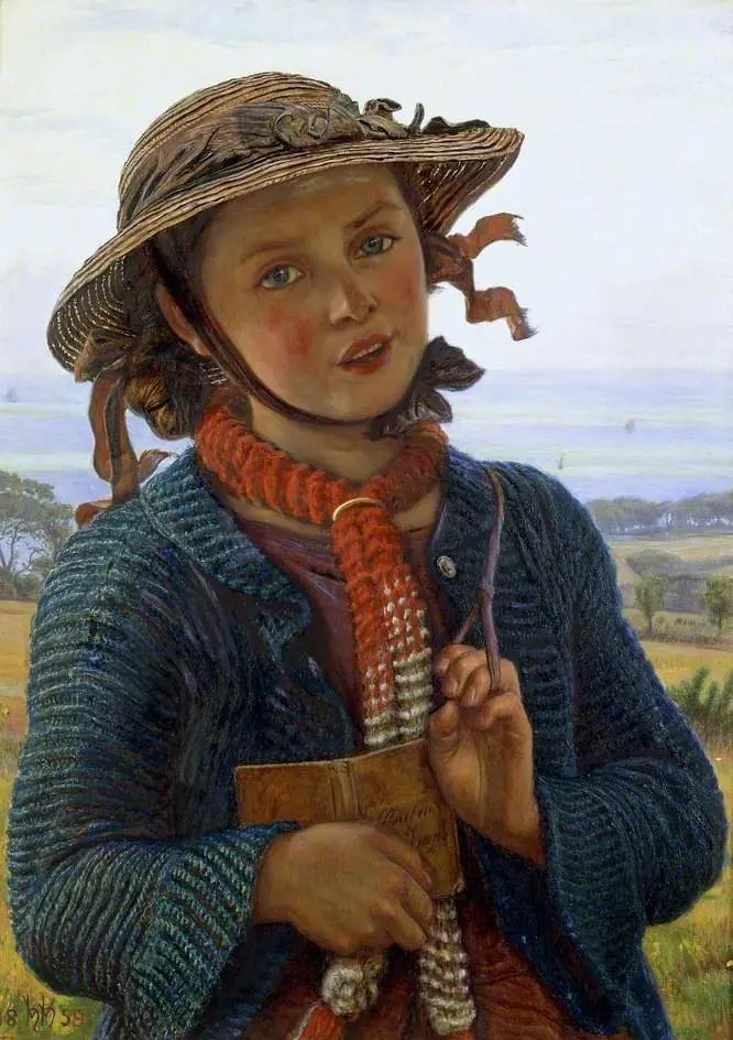 The School-Girl's Hymn, by William Holman Hunt