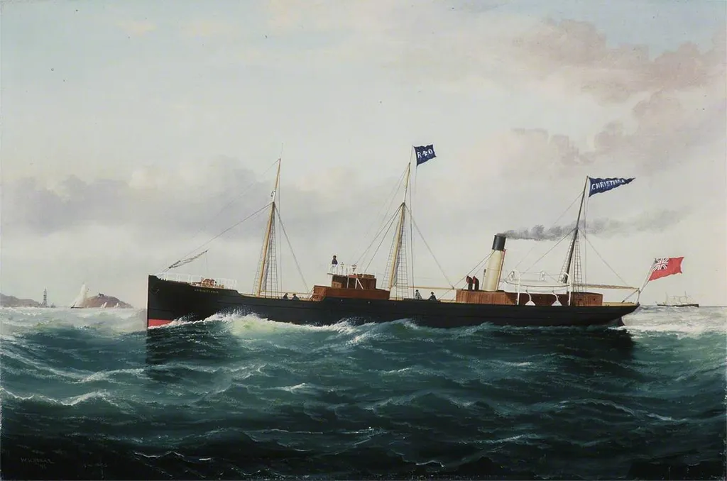 Christiana', by William Howard Yorke, oil, 1900