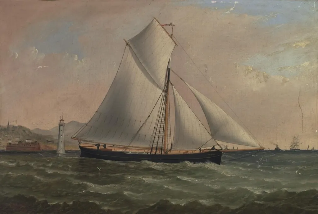 Pilgrim, by William Howard Yorke, oil, 1890