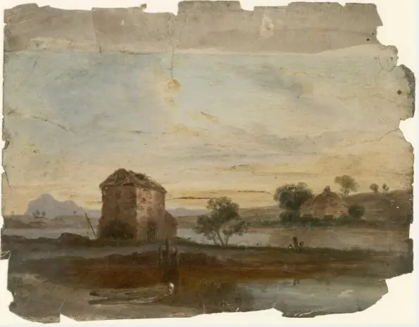 Mill and Cottage, by William Howis junior