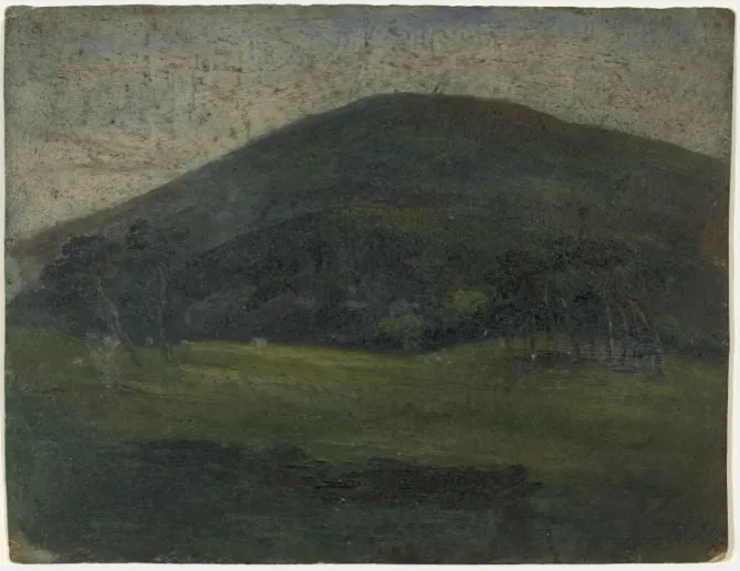 Parkland and Mountains, by William Howis junior, unspecified, 1852