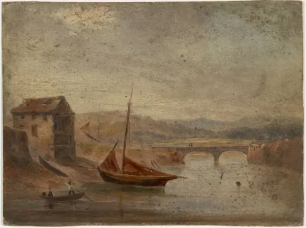 Near Plymouth, Devon, by William Howis senior