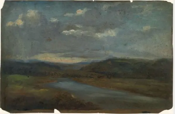 On the River Avon, County Wicklow, by William Howis senior