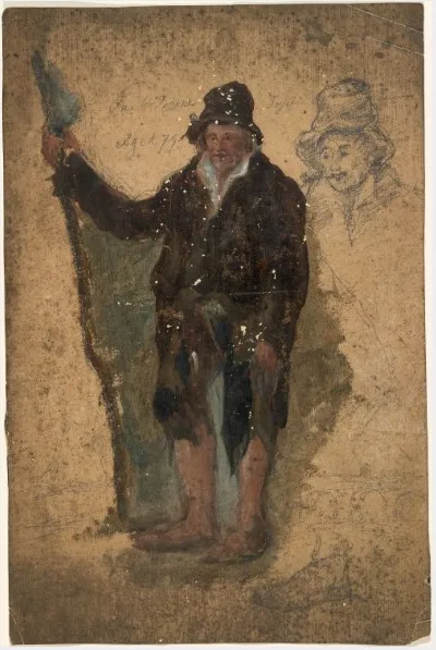 Portrait of Jack Joyce, by William Howis senior, unspecified, 1853