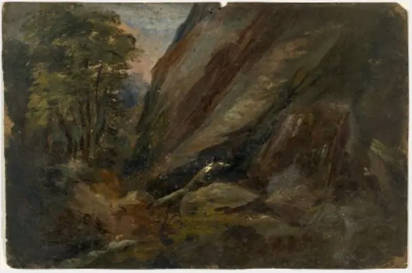 Rocky Ravine, by William Howis senior