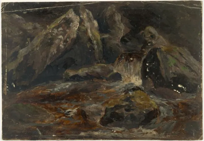 The River Dargle, County Wicklow, by William Howis senior, unspecified
