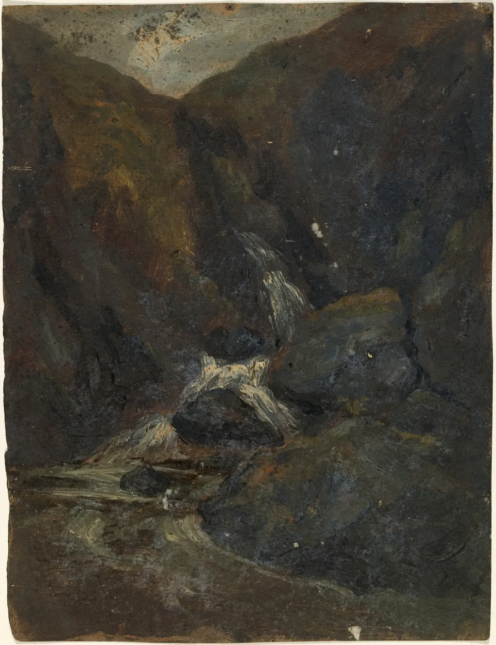 Torc Waterfall, Killarney, County Kerry, by William Howis senior, unspecified, 1838