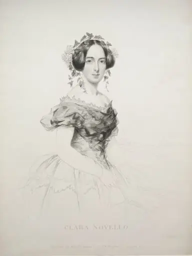 Clara Novello, by William Humphreys
