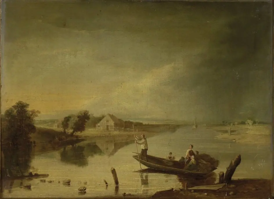 View of the Thames near Eton, by William Ingalton