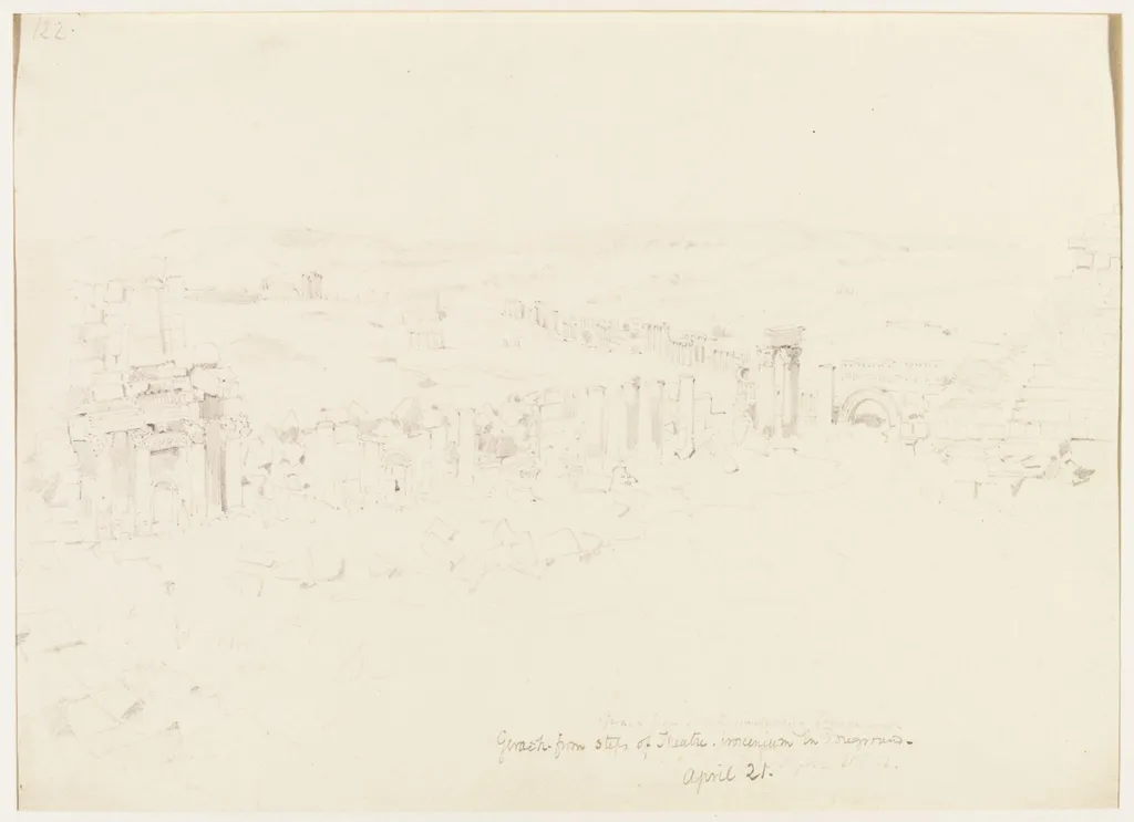 Gerash from Theatre, including Proscenium, by William J. Tipping, 1842