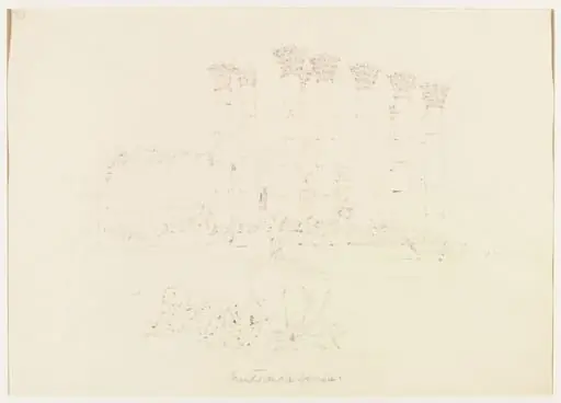 Grand Temple Gerasa, by William J. Tipping