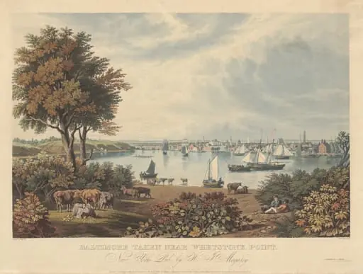 Baltimore Taken near Whetstone Point, by William James Bennett