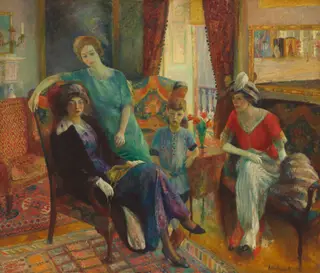 Family Group — William James Glackens