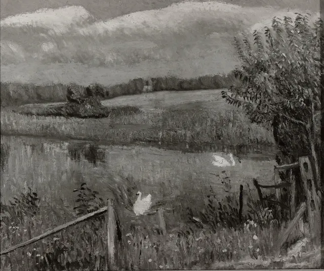 Swan Pond, Bellport, Long Island — Society of Independent Artists