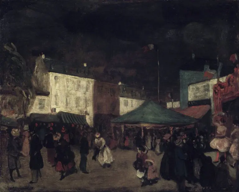 The Country Fair, by William James Glackens
