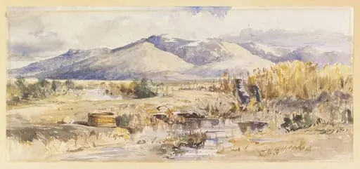 Marsh in the Xanthus Valley, by William James Müller
