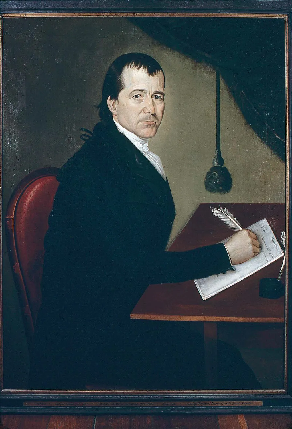 Cephas Smith, Jr., by William Jennys, oil, 1803