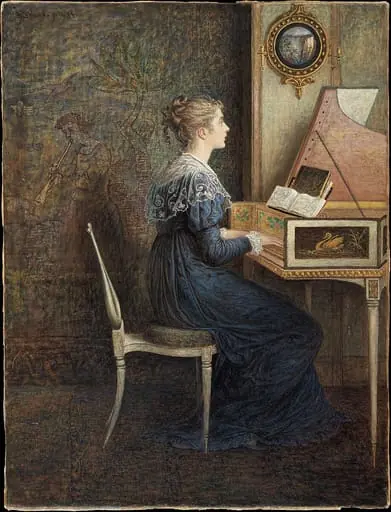 An Old Song, by William John Hennessy