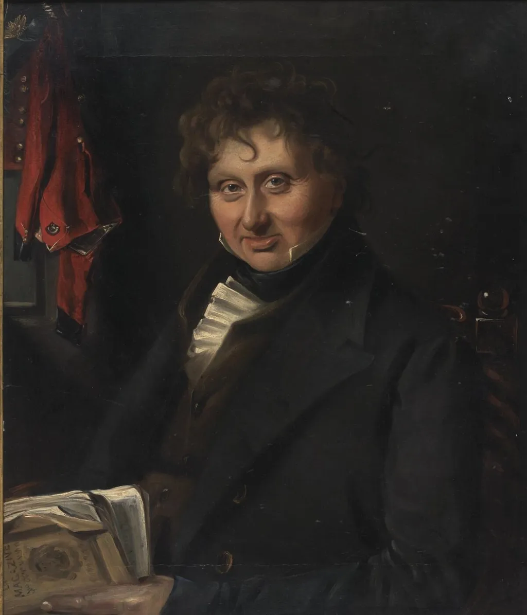 Self Portrait, by William Jones, oil, 1810