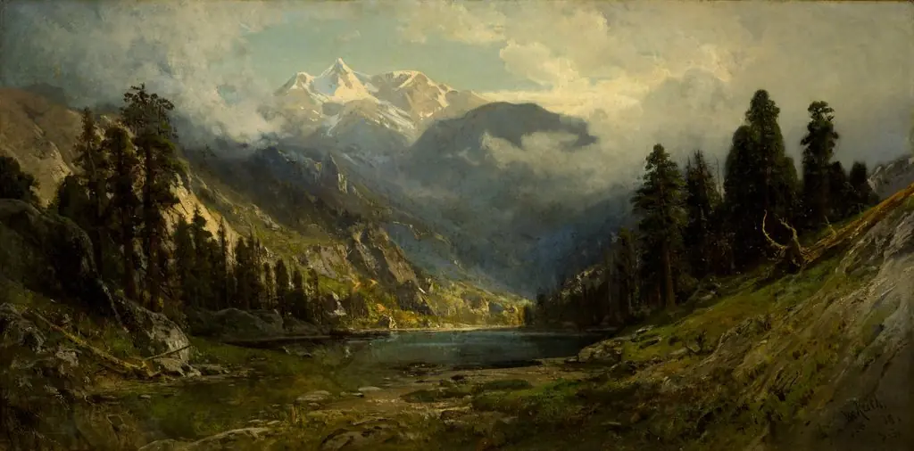 California Pines, by William Keith