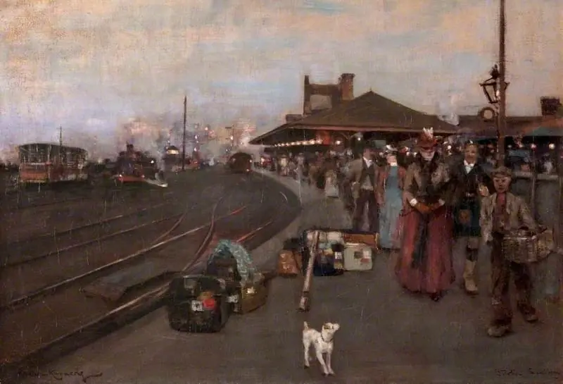 Stirling Station, by William Kennedy